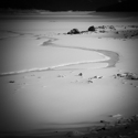 Open water at Medicine Lake outlet